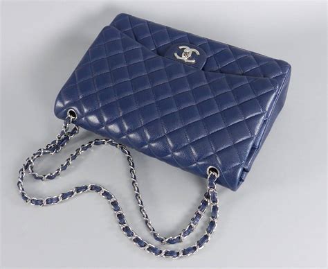 chanel navy blue bag with silver hardware calfskin|chanel handbags flap.